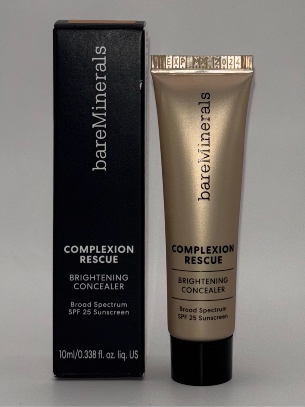 bareMinerals Complexion Rescue Brightening Concealer SPF 25 Medium Suede NIB